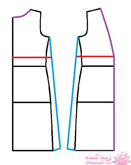 آموزش دوخت مانتو