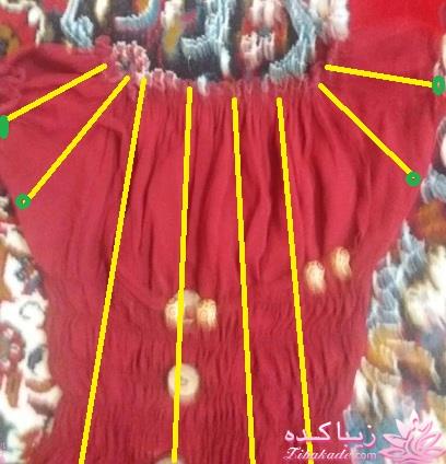 آموزش خیاطی لباس کودک