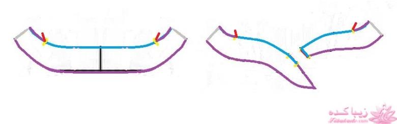 آموزش دوخت لباس مجلسی