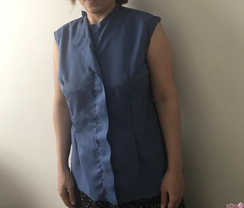 آموزش دوخت مانتو مجلسی