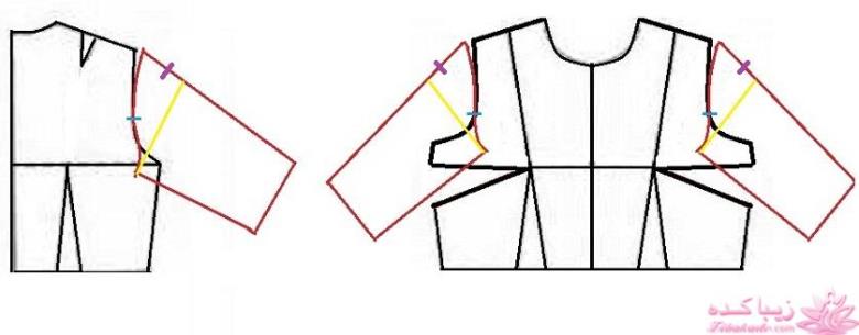 آموزش دوخت لباس مجلسی