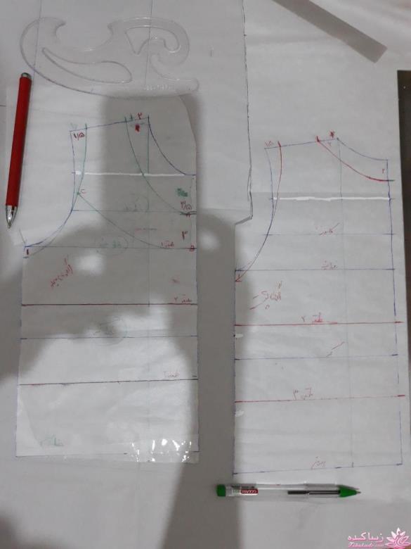 آموزش خیاطی لباس کودک