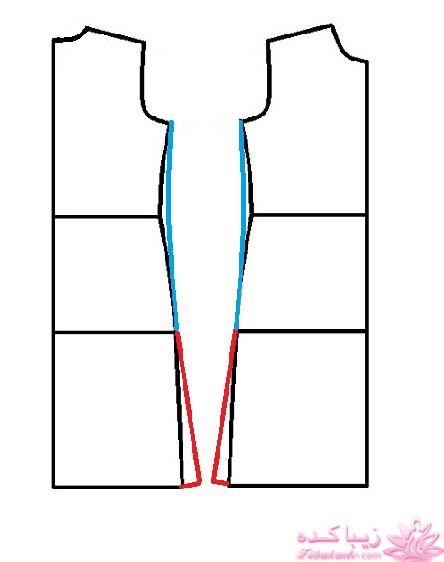 آموزش دوخت مانتو