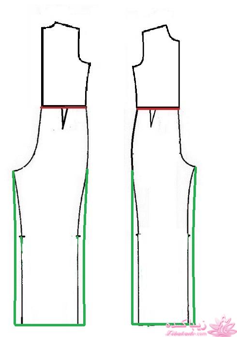 آموزش دوخت لباس مجلسی