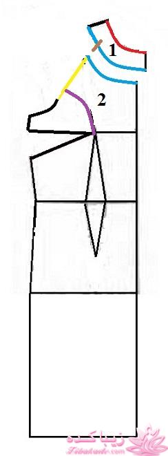 آموزش دوخت لباس مجلسی