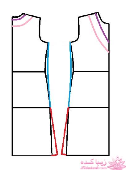 آموزش دوخت مانتو