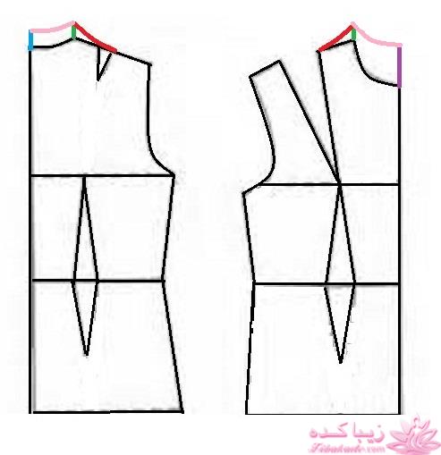 آموزش دوخت لباس مجلسی