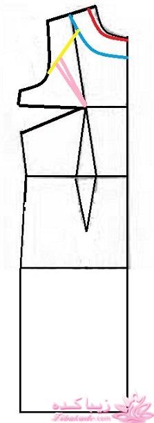 آموزش دوخت لباس مجلسی