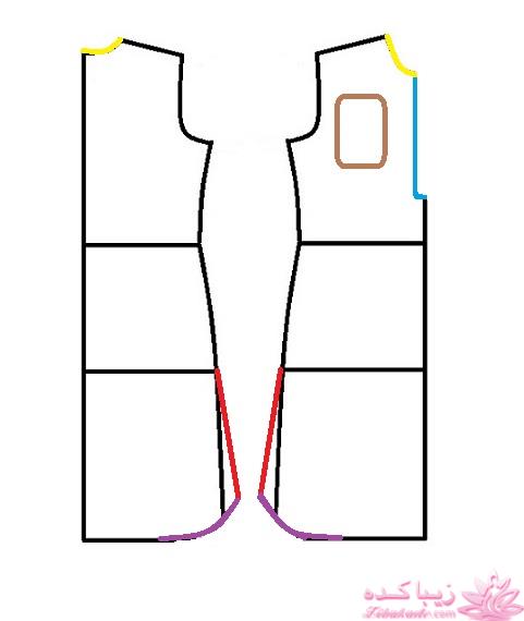 آموزش دوخت مانتو