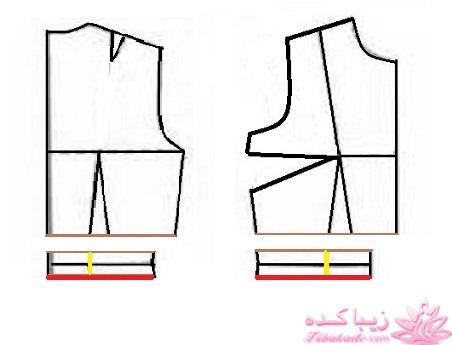 آموزش دوخت لباس مجلسی