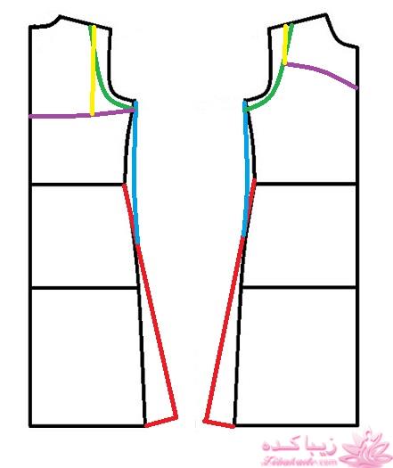 آموزش دوخت لباس مجلسی