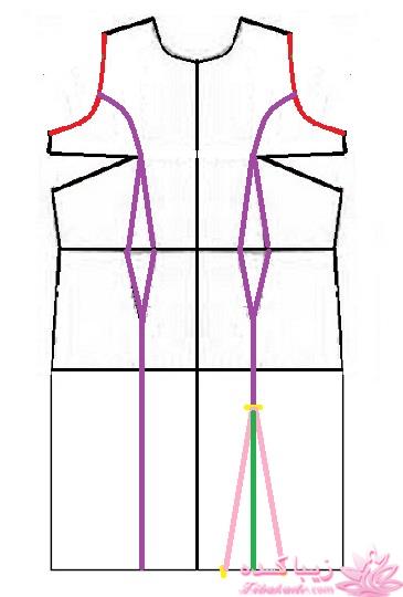 آموزش دوخت لباس مجلسی