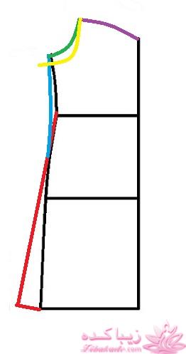آموزش دوخت لباس مجلسی