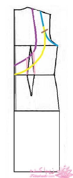 آموزش دوخت لباس مجلسی