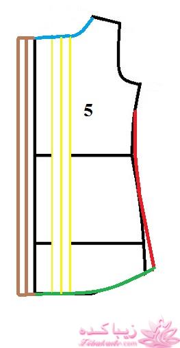 آموزش دوخت لباس مجلسی