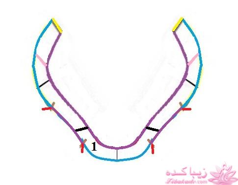 آموزش دوخت لباس مجلسی