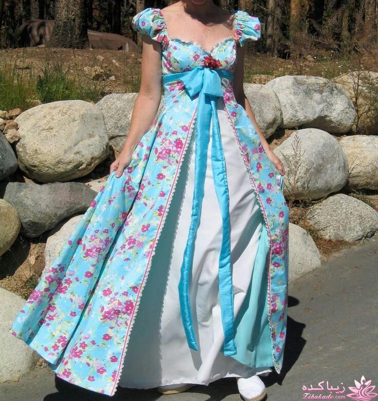 آموزش دوخت لباس مجلسی