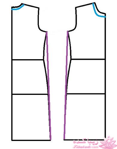 آموزش دوخت مانتو