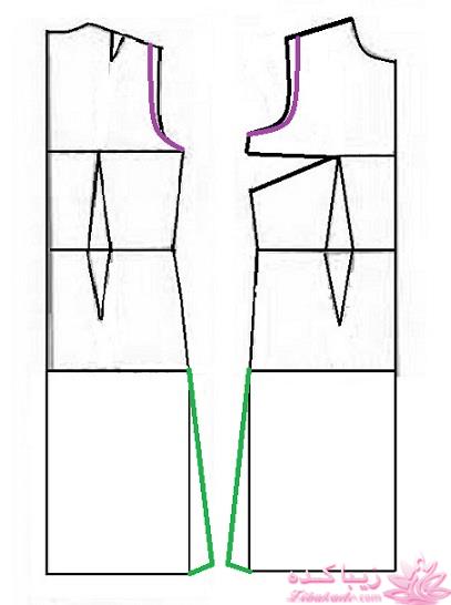 آموزش دوخت لباس مجلسی