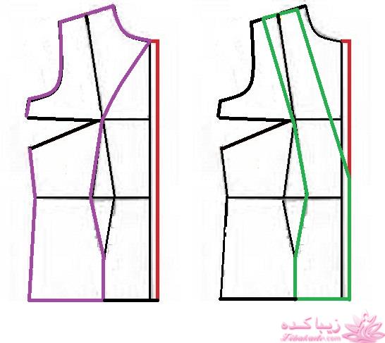 آموزش دوخت لباس مجلسی