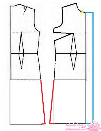 آموزش دوخت مانتو