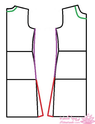 آموزش دوخت مانتو