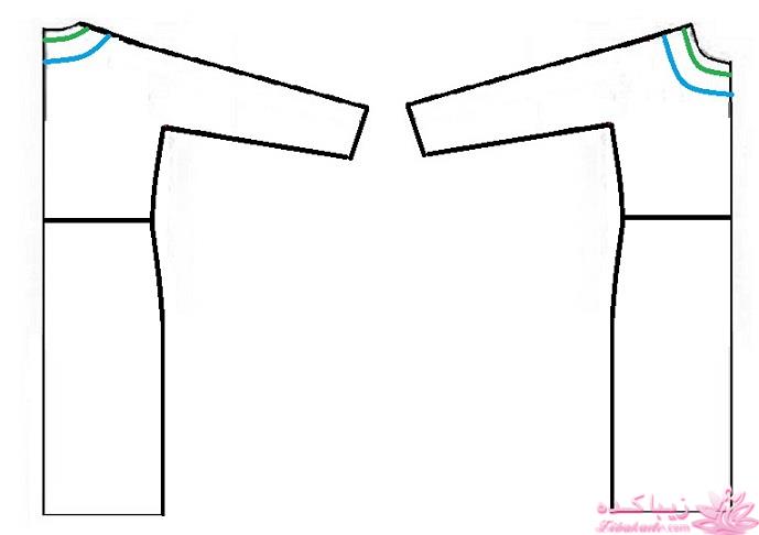 آموزش دوخت لباس مجلسی