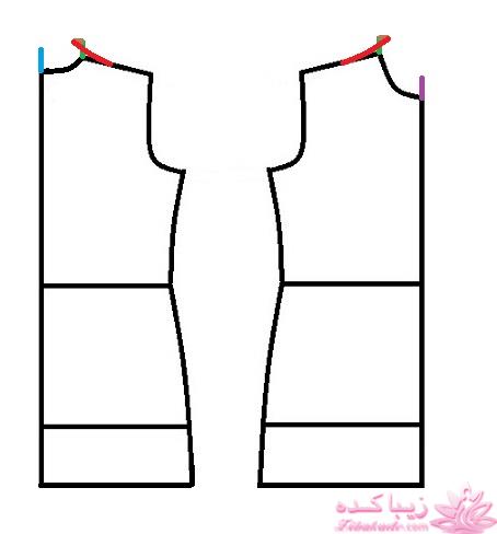 آموزش دوخت لباس مجلسی