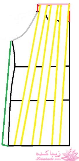 آموزش دوخت لباس مجلسی