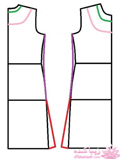 آموزش دوخت مانتو