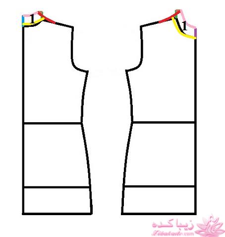 آموزش دوخت لباس مجلسی