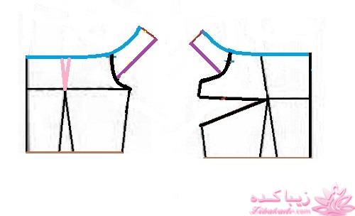 آموزش دوخت لباس مجلسی