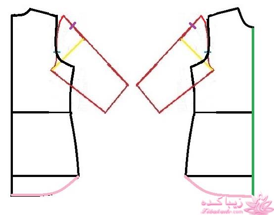 آموزش دوخت لباس مجلسی