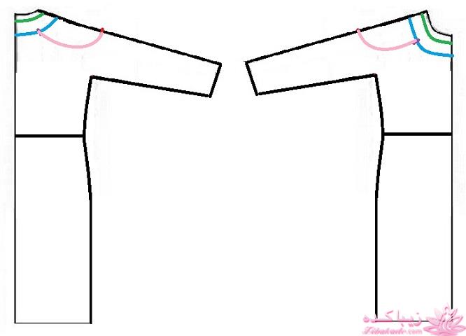 آموزش دوخت لباس مجلسی