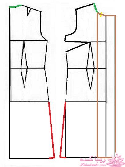 آموزش دوخت مانتو