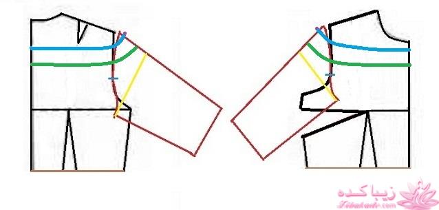آموزش دوخت لباس مجلسی