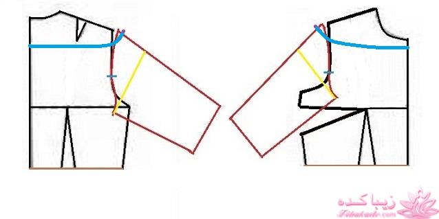 آموزش دوخت لباس مجلسی