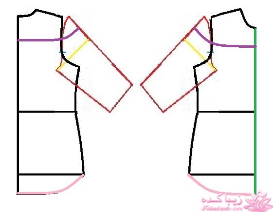 آموزش دوخت لباس مجلسی