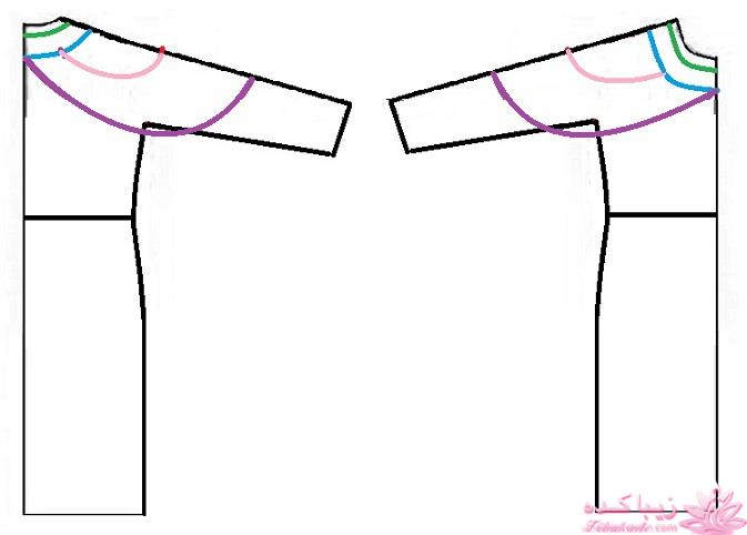 آموزش دوخت لباس مجلسی