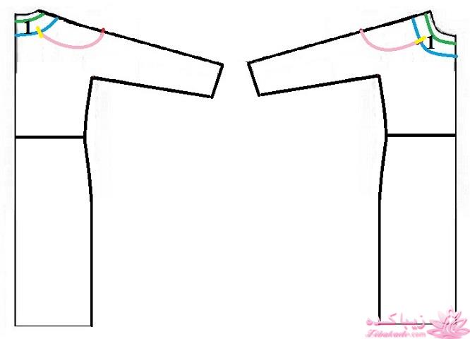 آموزش دوخت لباس مجلسی