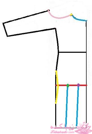 آموزش دوخت لباس مجلسی