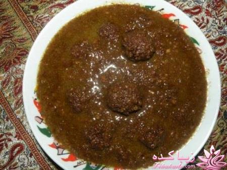 طرز تهیه خورشت فسنجان مجلسی با گوشت