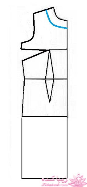 آموزش دوخت لباس مجلسی