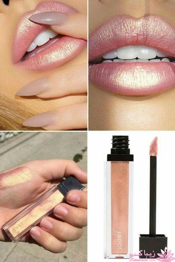 ست کردن آرایش لب وچشم