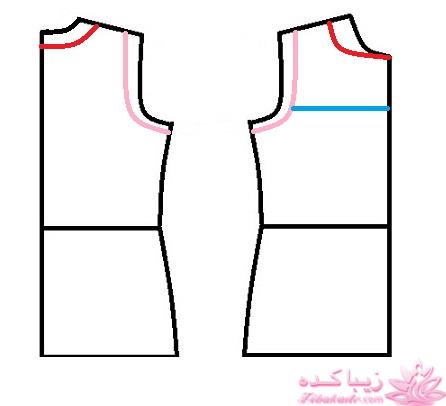 آموزش دوخت لباس مجلسی