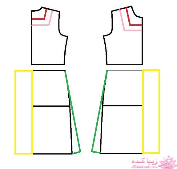 آموزش خیاطی لباس کودک