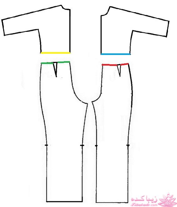 آموزش دوخت لباس مجلسی