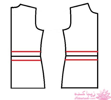 آموزش دوخت مانتو