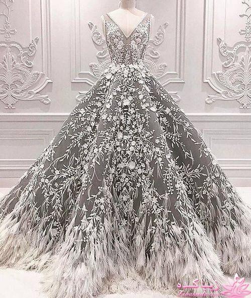  لباس پرنسسی زیبا2018