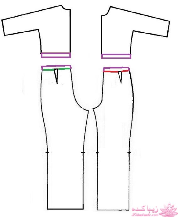 آموزش دوخت لباس مجلسی